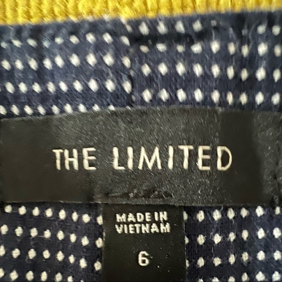 The Limited navy + white polka dot shorts • Size 6 - Picture 8 of 8